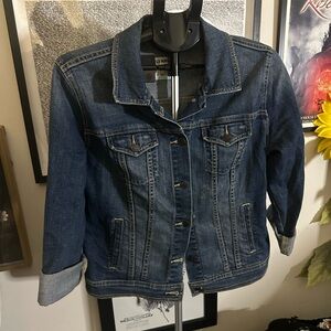 Old Navy Dark Wash Jean Jacket
